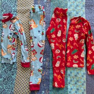 Size 8 Soft Holiday Pajamas Bluey & Red Cookies